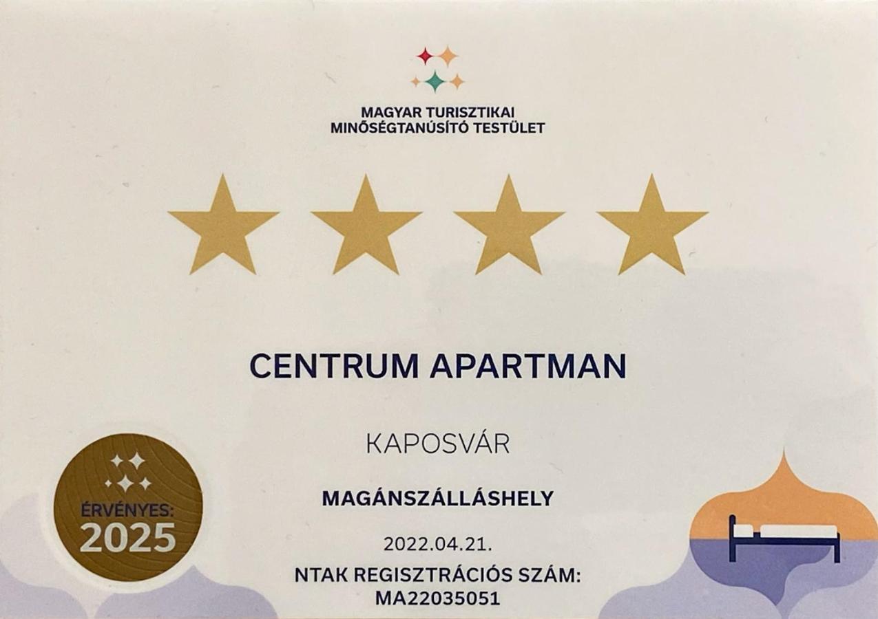 Centrum Apartman Kaposvár Zewnętrze zdjęcie